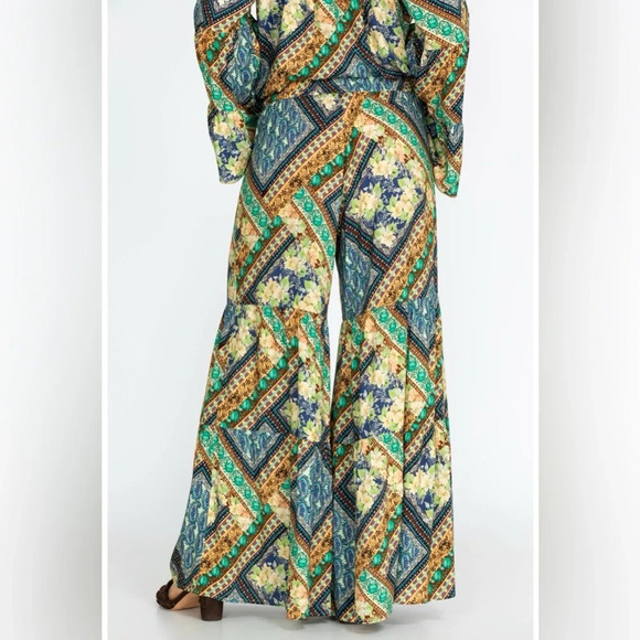 JOHNNY WAS Rivera Tiered pants , sz small - Picture 2 of 9